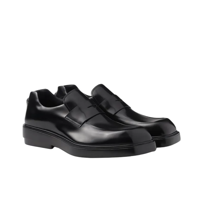 PRADA Loafers 4.5cm Men's Black-2