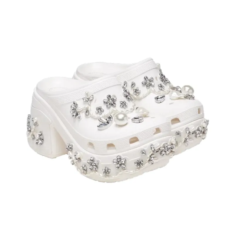 Crocs Siren Clog Simone Rocha Chalk-4