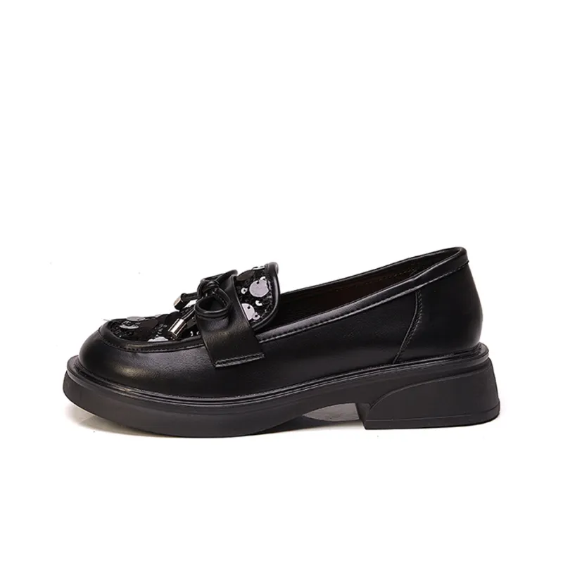 MODERN BELLE Loafers Women's Silver/Black-5