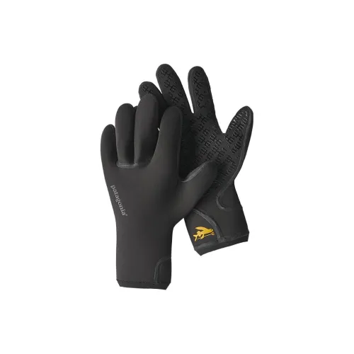 Patagonia Yule Water Ski Gloves Unisex Black