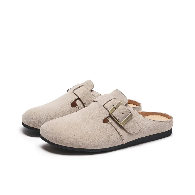Hotwind Pinecone Grey Series Slip Resistant Closed Toe Slippers Women's-4