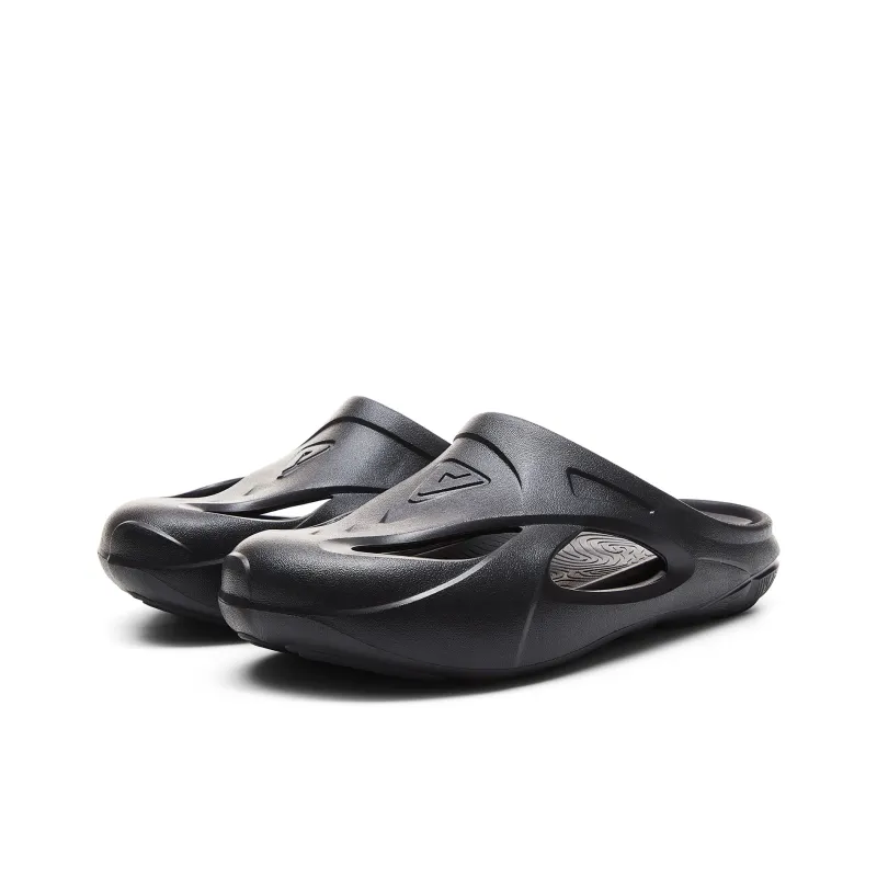 PEAK Flying Fish, Taichi River Trekking Shoes Slippers Men's All Black-0