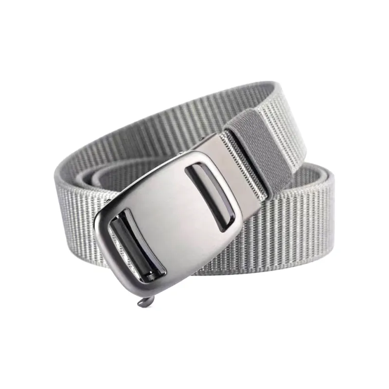 Mulinsen Minimalist Style Workplace No Tooth Automatic Buckle Outdoor Casual Belt Men's 3.8cm-1