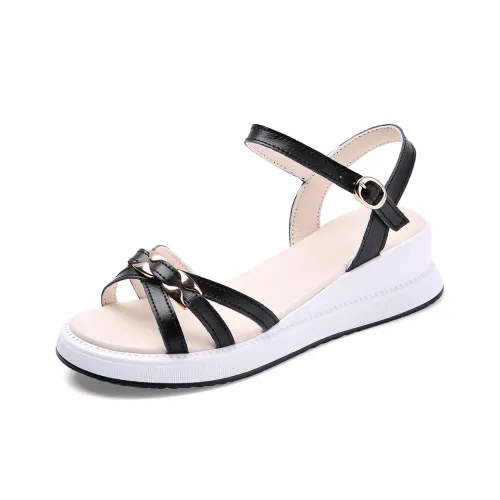 The new comfort is comfortable One-Strap Sandals Women's