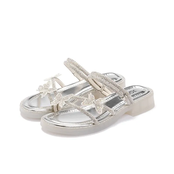 JOSINY Rhinestone Slide Slippers Women's-2