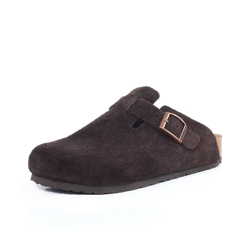 East Garden Works EVA Cork Sole Slip Resistant Abrasion Resistant Birkenstock Closed Toe Slippers Unisex-5