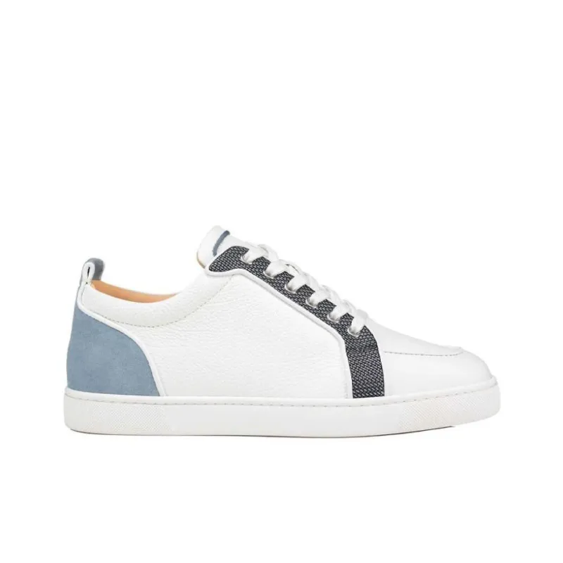 CL LUBOTING Low Top Stylish Skateboarding Shoes Men's White-1