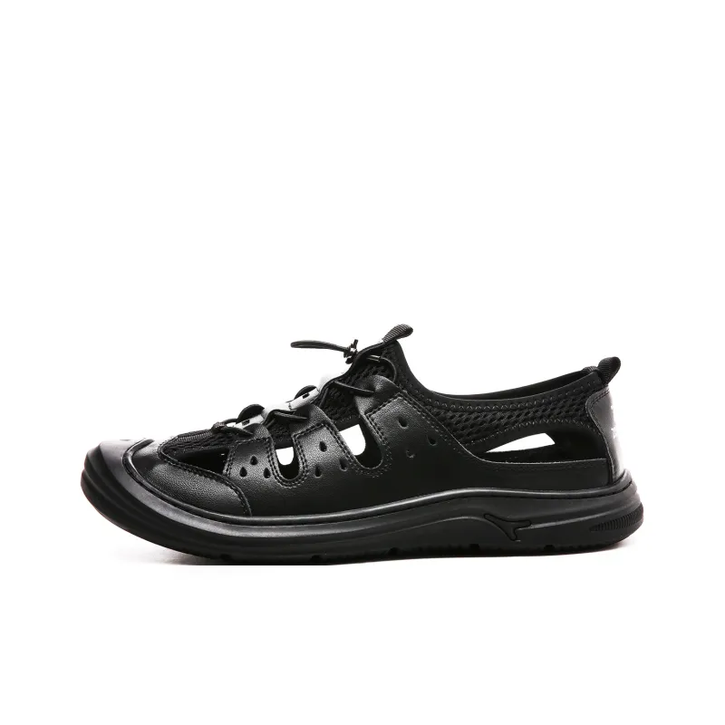CHINT Beach Sandals Men's Black-2
