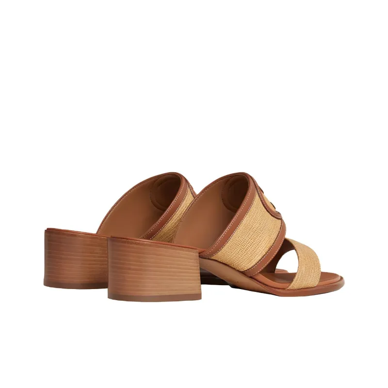 CELINE Slide Slippers Women's Beige-4