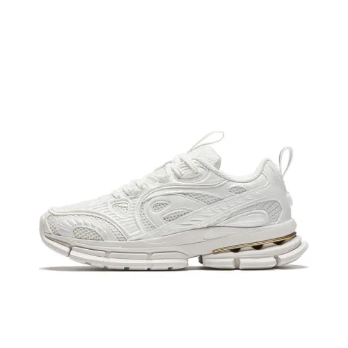 HEYTEA x Anta Champion Series Wear Resistant Slip Resistant Low Top Casual Shoes Women's White