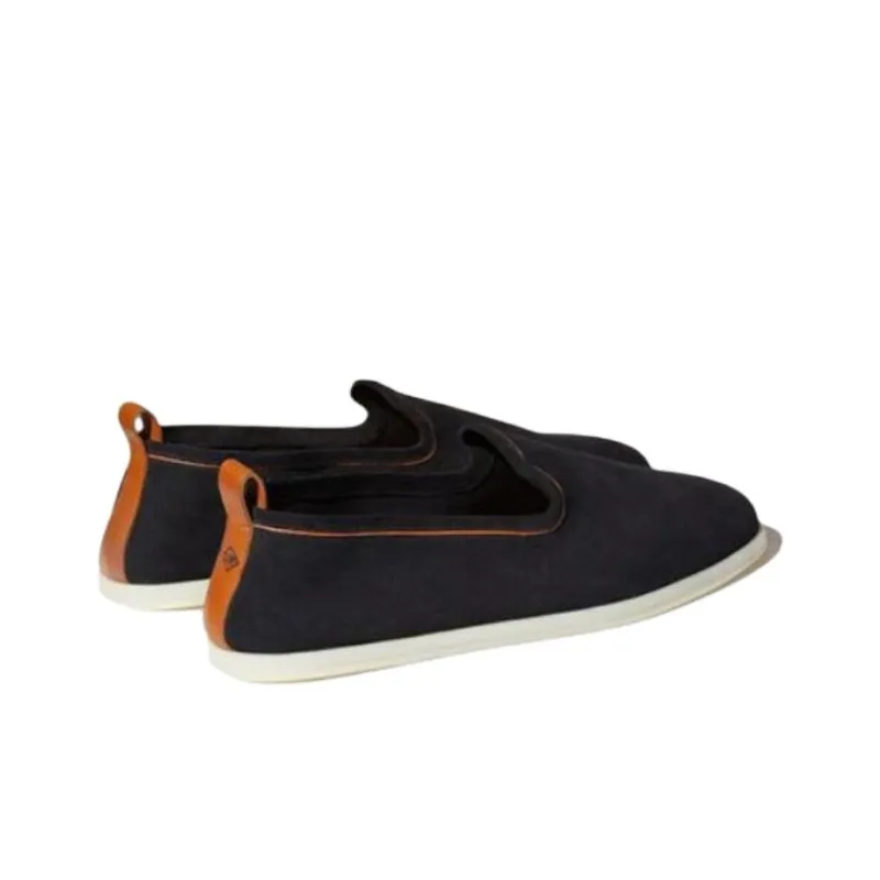 Loro Piana Casual Shoes Men's Marine Blue-3