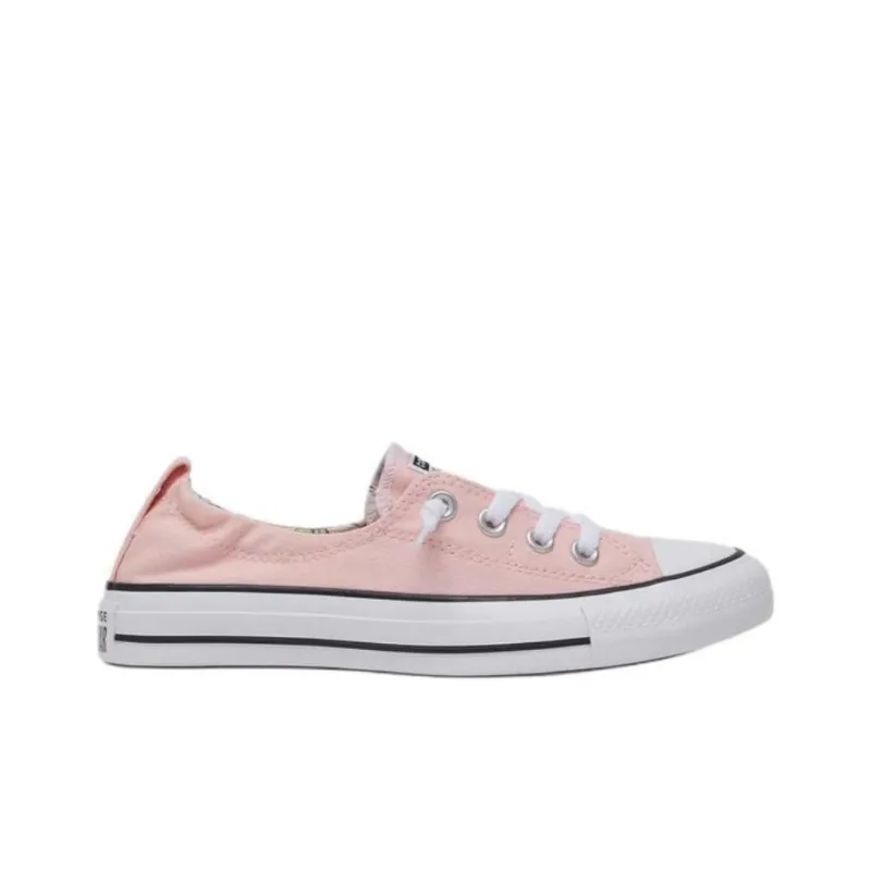 Converse All Star Anti Slip Wear Resistant Low Top Canvas Shoes Women's Pink-1