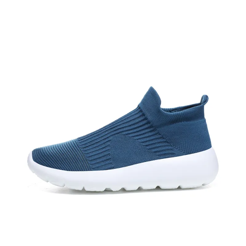 SENGUIBUCK Casual Shoes Men Low Top Black/White/Khaki/White/Blue-12