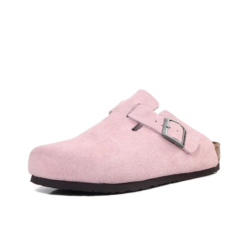 East Garden Works EVA Cork Sole Slip Resistant Abrasion Resistant Birkenstock Closed Toe Slippers Unisex-7