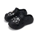 3091-1 Black[Pearl Diamond Flower]