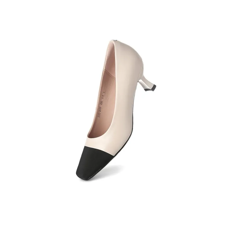 QUICHESHOES Chunky Heel High Heels 6.0cm Women's-1