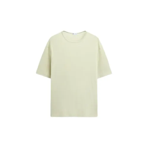 ZARA T-Shirts Men Lake Green