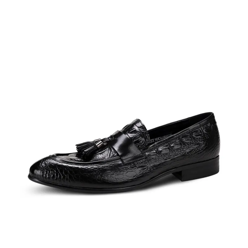 ASTON M.JAZZ Loafers Men Black/Burgundy-1