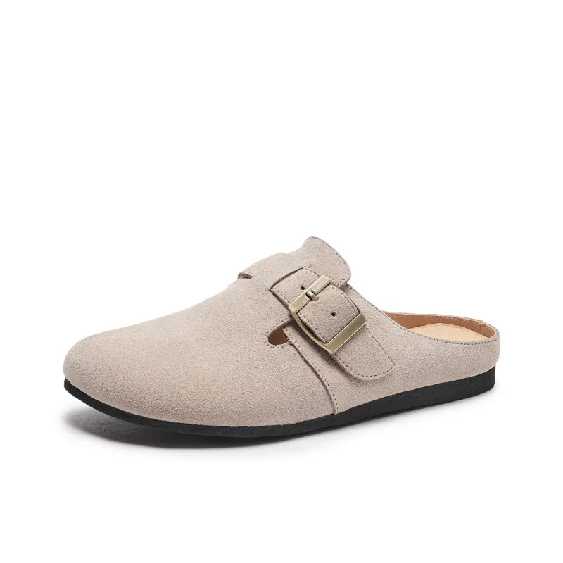 Hotwind Pinecone Grey Series Slip Resistant Closed Toe Slippers Women's-3