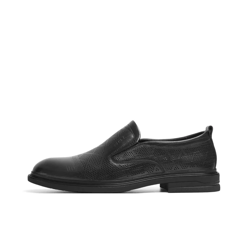 RED DRAGONFLY Casual Shoes Slip on Men's Dress Shoes Men's Black-1