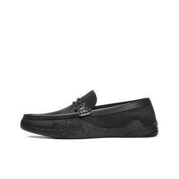 BELLE Gommino Loafers Men's Black