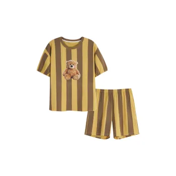 MIIOW Pajama Set Women's Gold Coffee