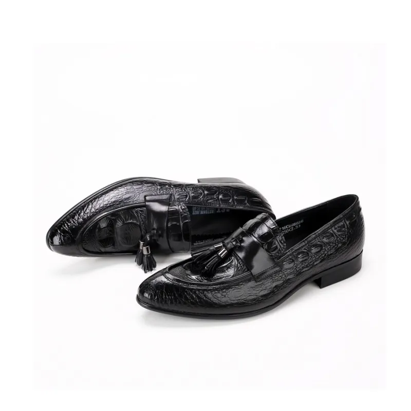 ASTON M.JAZZ Loafers Men Black/Burgundy-2