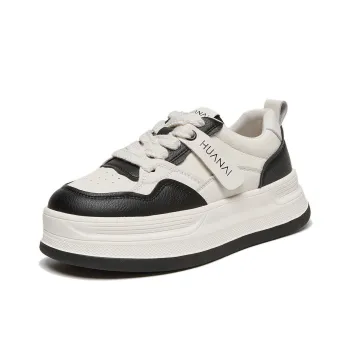 HUANAI Cushioning Lightweight Height Increasing Low-Top Casual Shoes Women's
