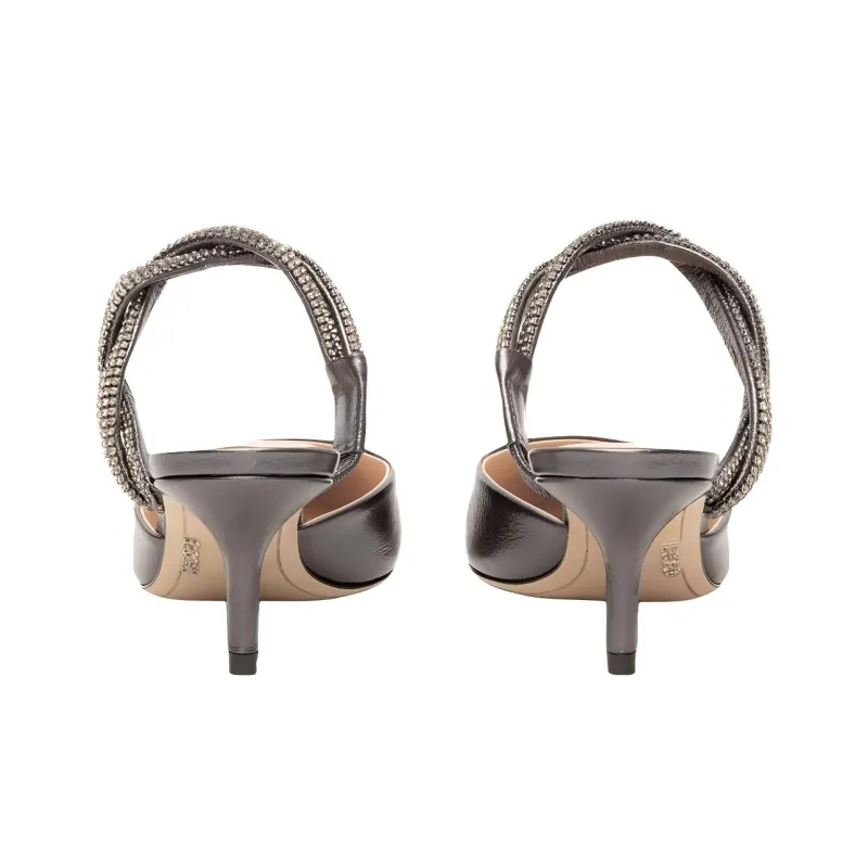Rodo Slip-Resistant Wrap-toe Slippers Women's Gray-4