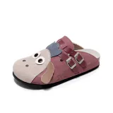 Brick Red Animal Closed Toe