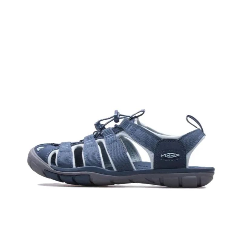 KEEN Beach Sandals Women's Blue White-0
