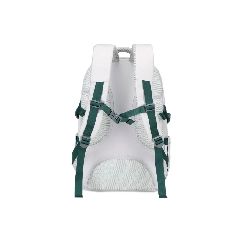ZUOFEIFAN Nylon Backpacks Unisex Gray Green/Gray Purple-6