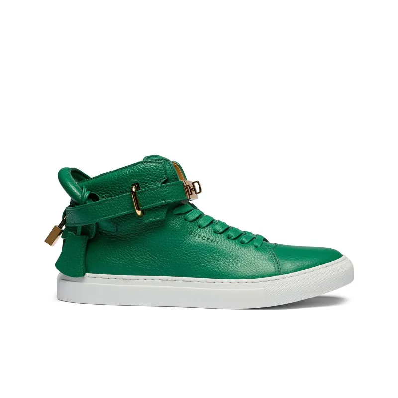 Buscemi Skateboard Shoes Men's Green-1
