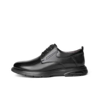BELLE Dress Shoes Men Low Top Black