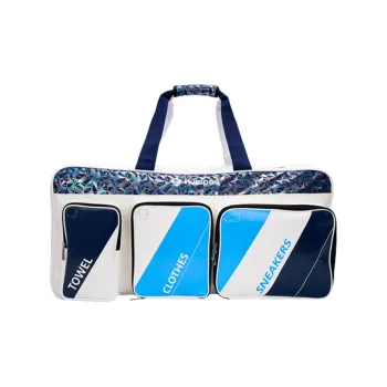 KUMPOO Badminton Racket Bags Holds 6 Pcs Fashion Trend Shoulder Bag Unisex Side Storage Pocket