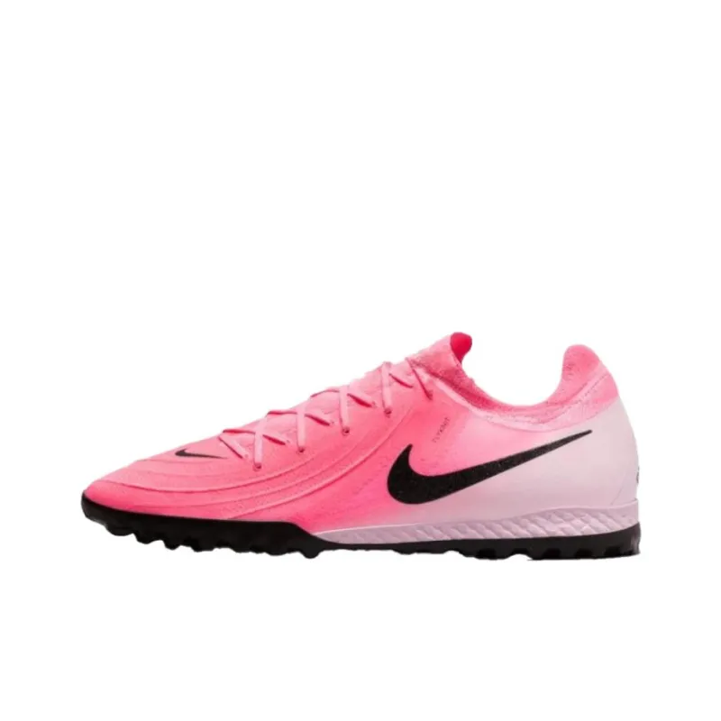 Nike Phantom GX 2 Pro TF Rubber Broken Studs Soccer Shoes Men's Red Black-0