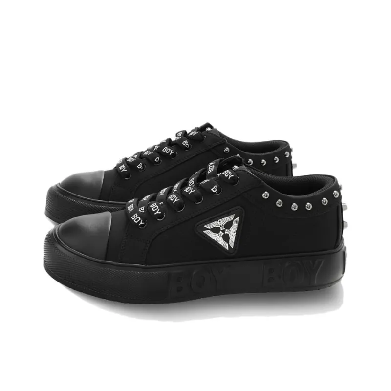 Boy London Low Top Skateboard Shoes Unisex Black-1