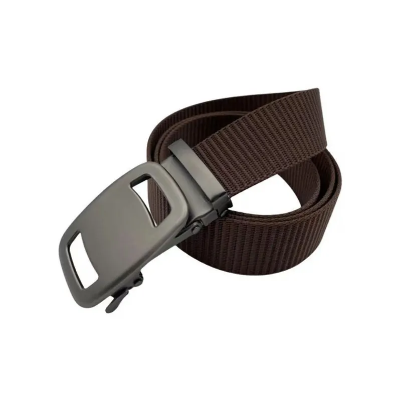 Mulinsen Minimalist Style Workplace No Tooth Automatic Buckle Outdoor Casual Belt Men's 3.8cm-3