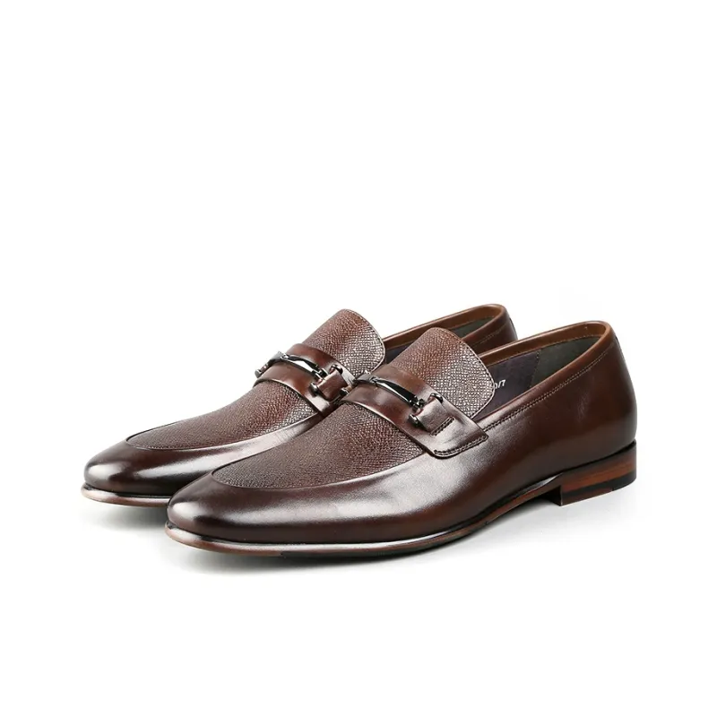 Bansley Loafers Men Black/Coffee-6