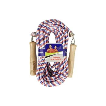LENWAVE Casual Entertainment Non Countable Jump Ropes Students Handle Material, Solid Wood, Rope Material 5m