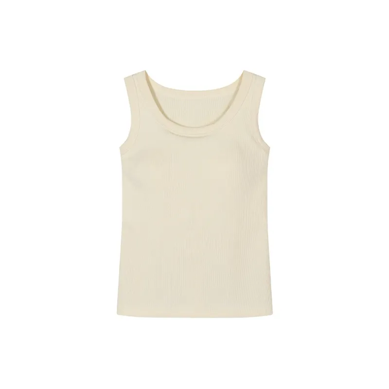 Ordifen Tank Tops Women's 1 Pack Apricot-0