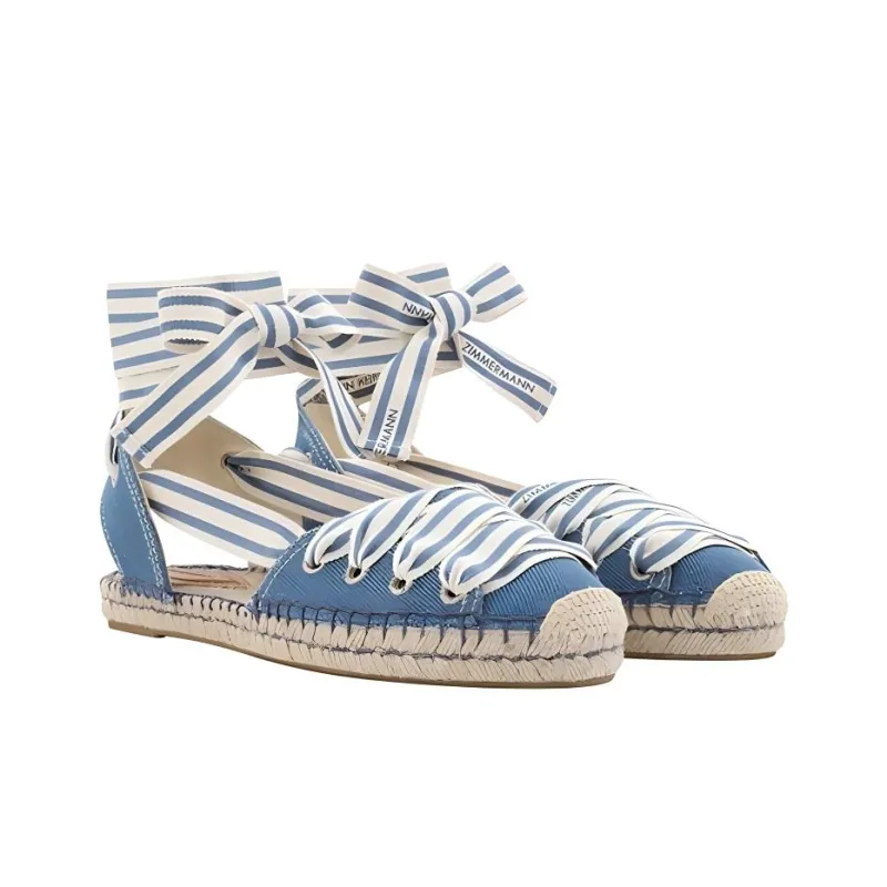 Zimmermann SOL Espadrilles Women's Blue-3
