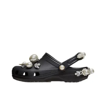 Crocs Classic Clog Simone Rocha Black