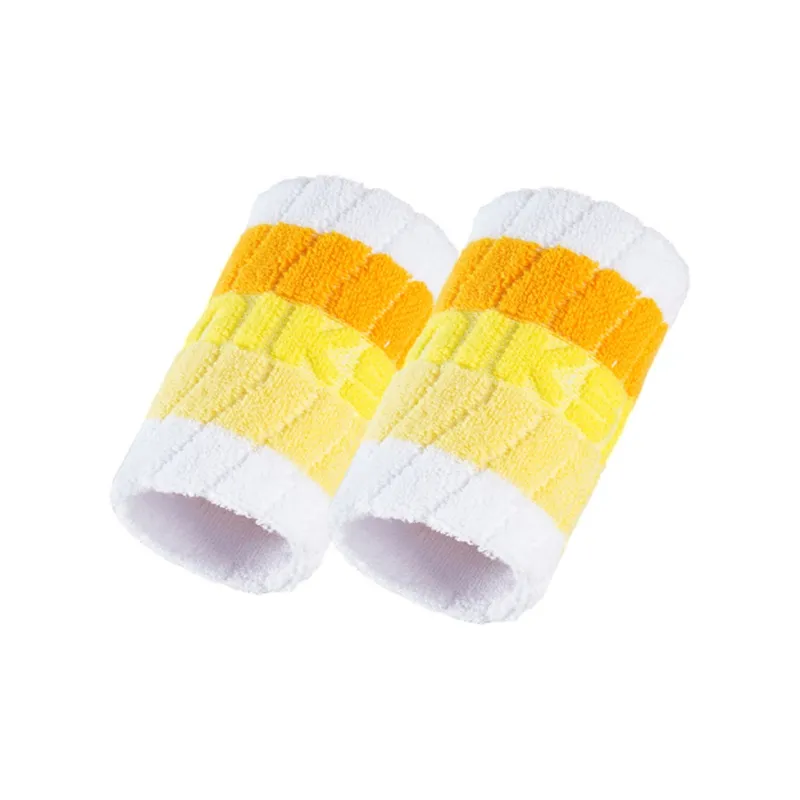 NAILEKESI Running Tennis Badminton Basketball Wristbands Protective 2 Pack Gradient Collection Unisex-21