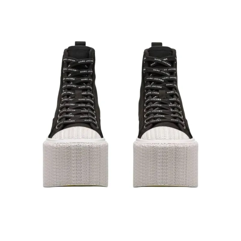 MARC JACOBS High Top Platform Lace Up Sneakers Women's-4