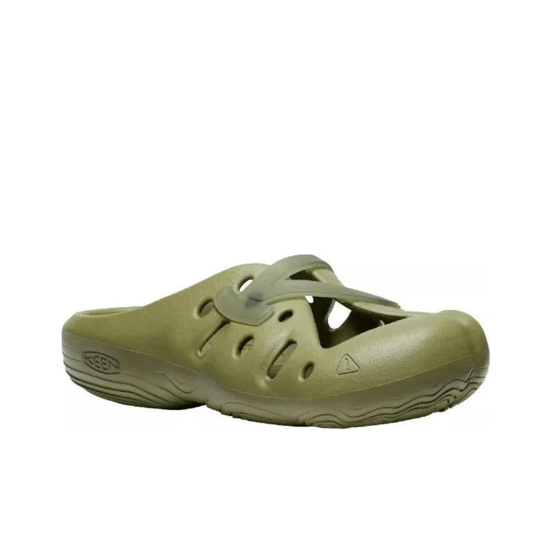 KEEN YOGEEZ Closed Toe Slippers Unisex Martini Olive Green-2