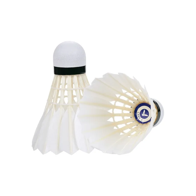VICTOR Skylark Series Lark Size 4LARK4 Duck Feather Shuttlecock 12 Pack Water Duck Feather Match Ball Shuttlecocks-2