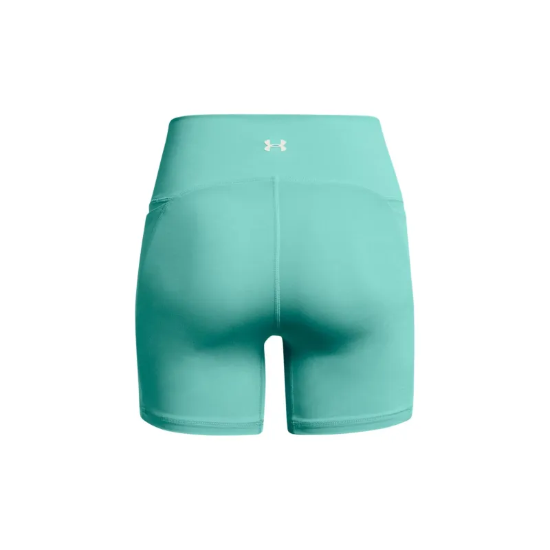 Under Armour ProjectRock Let's Go Bench To Beach Sports Shorts Women's Green Wave-1