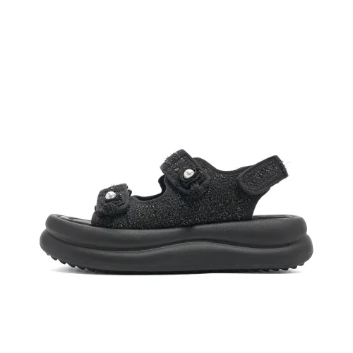 EBLAN Beach Sandals Women's Black