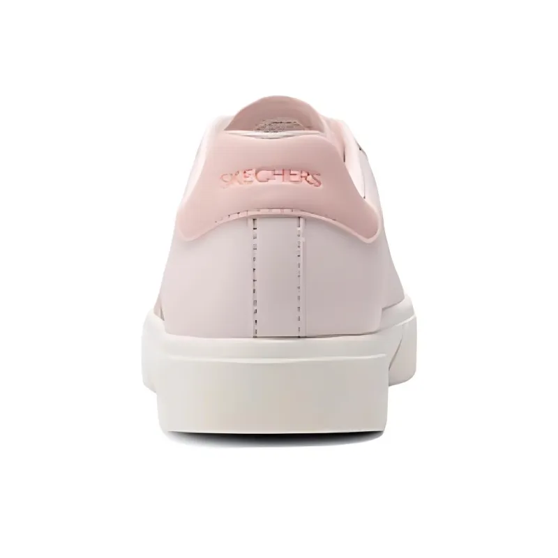 Skechers Cushioning Wear Resistant Low Top Skateboard Shoes Women's Rose Red-4